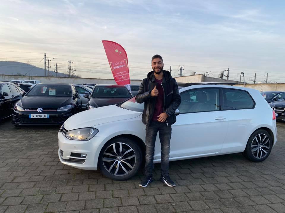 Livraison de VW GOLF7 150CH, modèle LOUNGE.