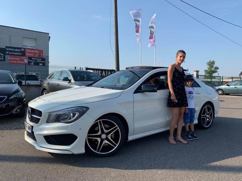 Merci de votre confiance. CLA220 AMG.