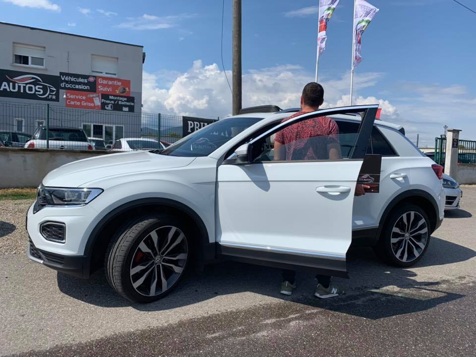 Merci de votre confiance AVEUGLE, Bon retour à PARIS ! VW T-ROC.