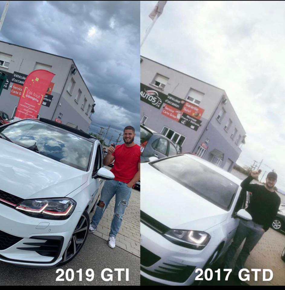 Merci Jordan de ton deuxième achats, GTI VS GTD.